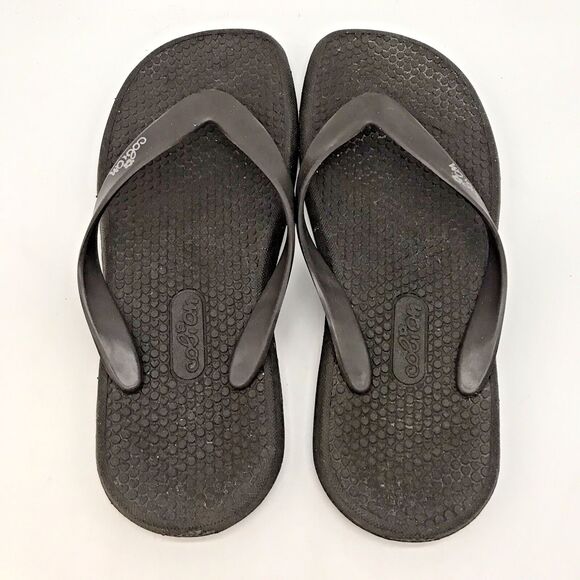 Cobian Brown Flip Flop Sandals Women's 8 Beach Thongs Pool Shoes Vegan Slip-Ons - Picture 6 of 10